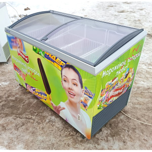 Морозильный ларь Klimasan D 400 DFSG AC +. Photo 3